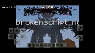 Broken Script Mod in Minecraft PE 