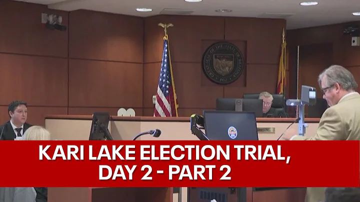 LIVE: Kari Lake election lawsuit trial underway | Day 2, Pt. 2