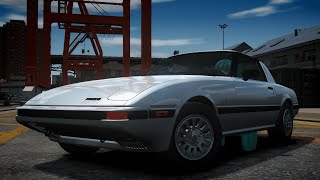 GTA IV 1985 Mazda RX-7 FB3S Crash Testing