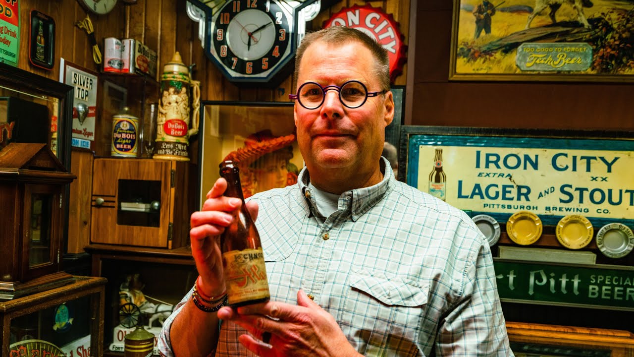 Chip Echnoz Sign and Beer Can Collection | Collector Series | Cone Top + NABA Pittsburgh 2022