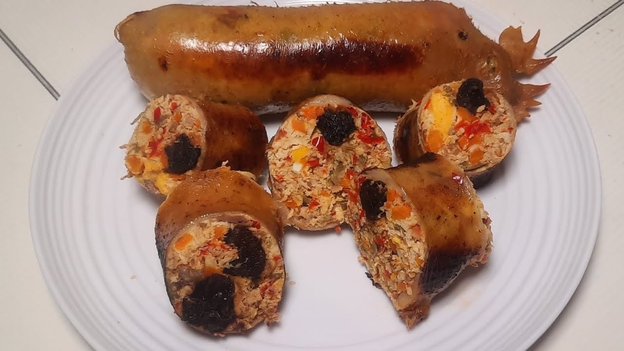 cómo hacer pezcuesos de gallina rellenos - pescuezo de gallina relleno ...