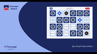 Passage Match - Quick Game Demo