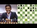 Sacrifício de Dama INSANO no 9º lance || # xadrez || Alireza Firouzja vs Murali Karthikeyan (2019)