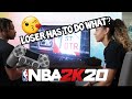 1V1 AGAINST DDG IN NBA2K20-Whoever wins gets a kiss!