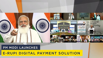 PM Modi launches e-RUPI digital payment solution