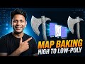 Map Baking in Substance Painter | High-Poly to Low-Poly