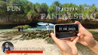 PANTAI SRAU PACITAN | Karang Bolong ® Pesona Keindahan Pantai DiPacitan | Surga Para Pecinta Camping