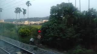 554次莒光號斗六站開車 下一站停靠林內站 通過石榴站 抵達林內站 廣播下一站停靠二水站