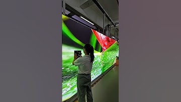 She assembled that module faster than I can find a missing screw! #ledscreen #yuchip #shorts #module