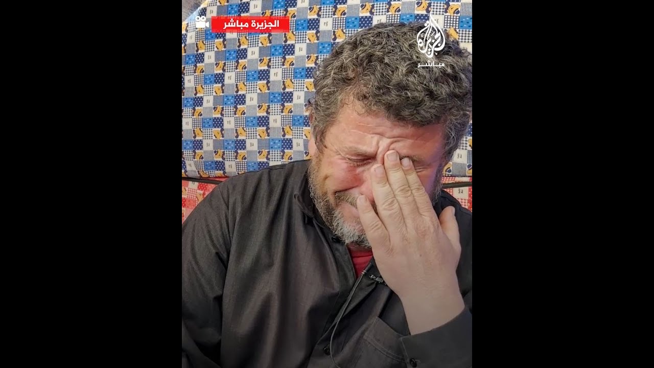 مؤثر.. أب يبكي عائلته ورضيعة من ريماس إلى زنبق