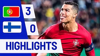 Португалия — Финляндия 3:0 | лучшие моменты отборочного турнира ЕВРО-2024 и цели на 2024 год