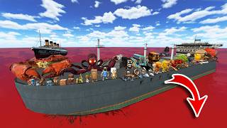 Spartan Kicking ALL Italian Brainrot Memes into the Death Sea – Garry’s Mod!