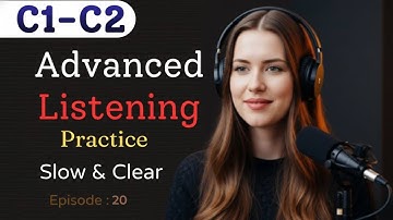 C1–C2 English Listening Practice | Real-Life Conversations for Advanced Learners