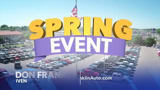 Don Franklin Spring Event - April 2024