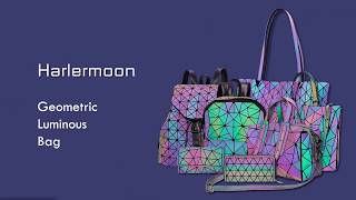 Luminesk (Harlermoon) Holographic Purse -The perfect luminous geometric bags