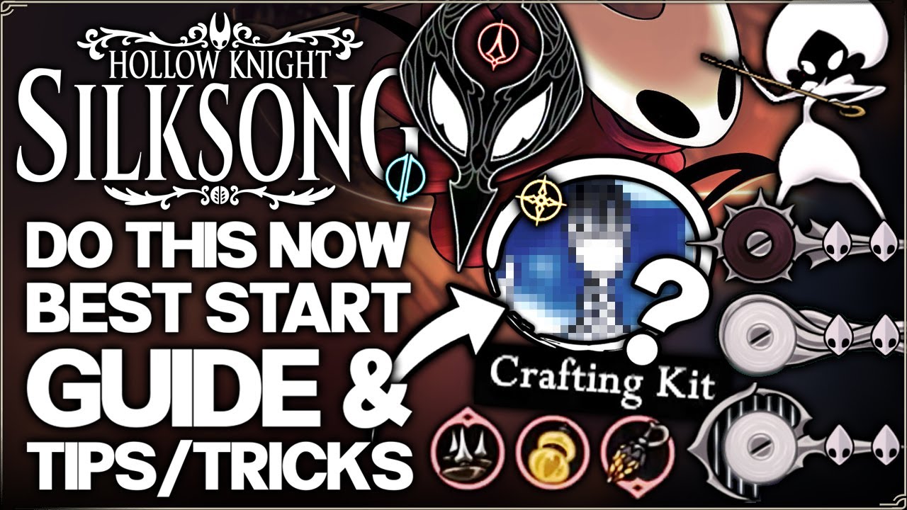 Hollow Knight Silksong - Ultimate Starter Guide & 21 IMPORTANT Tips ...