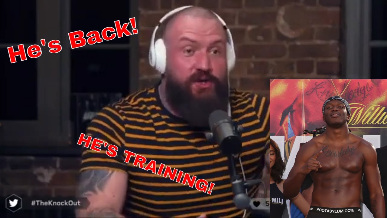 KSI TRAINING for Jake Paul Fight Behind Closed doors. True geordie Podcast