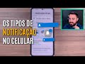 COMO CONFIGURAR OS TIPOS DE NOTIFICAÇÕES DO CELULAR