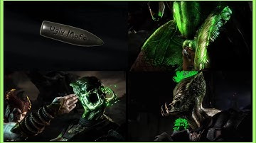 ALL X-Rays On PREDATOR - Mortal Kombat X