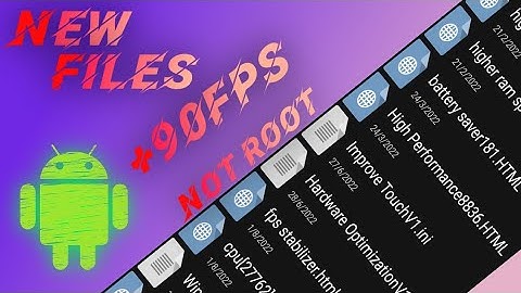 new root files without root +90fps