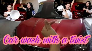 Car wash with a twist