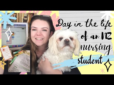 Day in the life of an NZ Nursing Student! | first day on campus, anatomy lectures + productivity