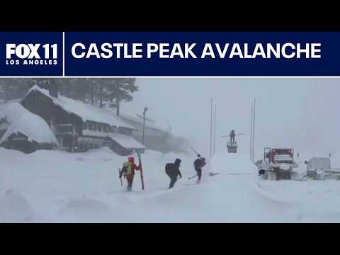 10 missing during avalanche in California