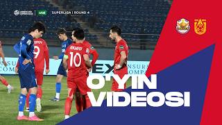 Superliga, 4-Tur. Qizilqum 01 Fc Okmk. Highlights