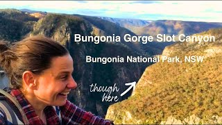 Slot canyons cathedral gorge