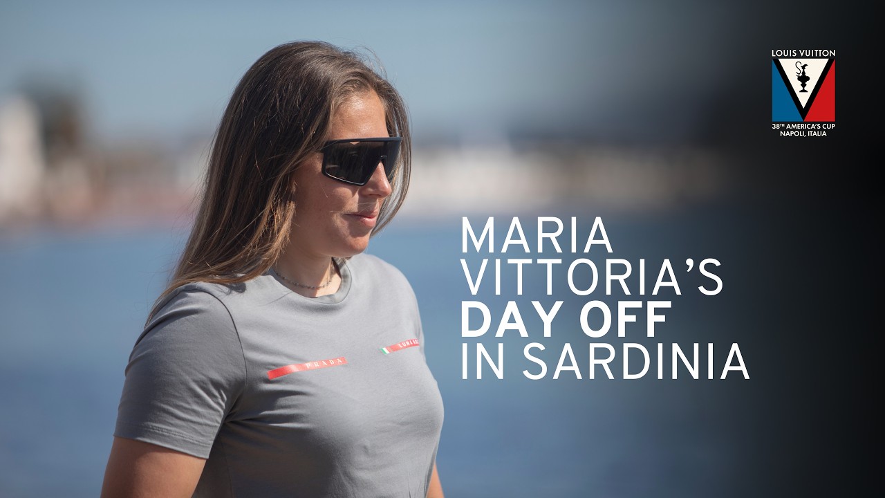 ⁣“Maria Vittoria’s Sardinia” - Luna Rossa Team shows us around beautiful CagliariMaria YouTube Video