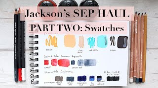 Jackson's Art Haul SEP 2021| PART 2/2 | Swatches