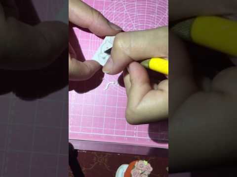 消しゴムはんこ 彫り方動画 やぎさんゆうびん 1/3