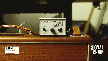 Dallas Rangemaster: British Pedal Co. Replica