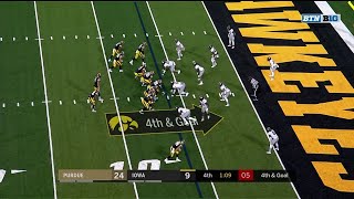 Hawkeyes Score, But Can't Get 2-Pt Conversion vs. Purdue
