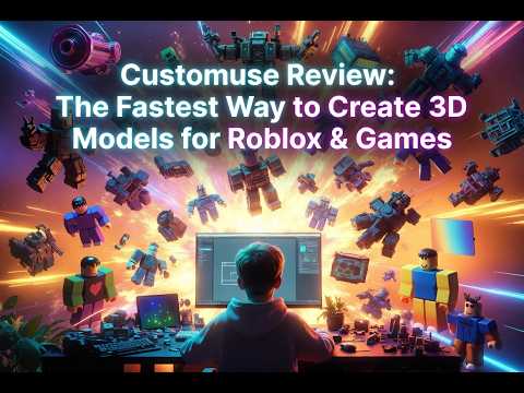 Customuse Review: Create Roblox Assets in 30 Seconds: Customuse AI Full Guide.