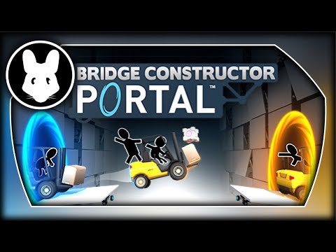 Mischief Musing: Bridge Constructor Portal (2D Portal themed bridge construction)