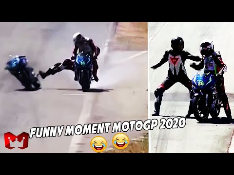 Funny Moment MotoGP 2020. Kejadian Lucu dalam MotoGP Yang Akan Selalu Dikenang Para Pengggemarnya