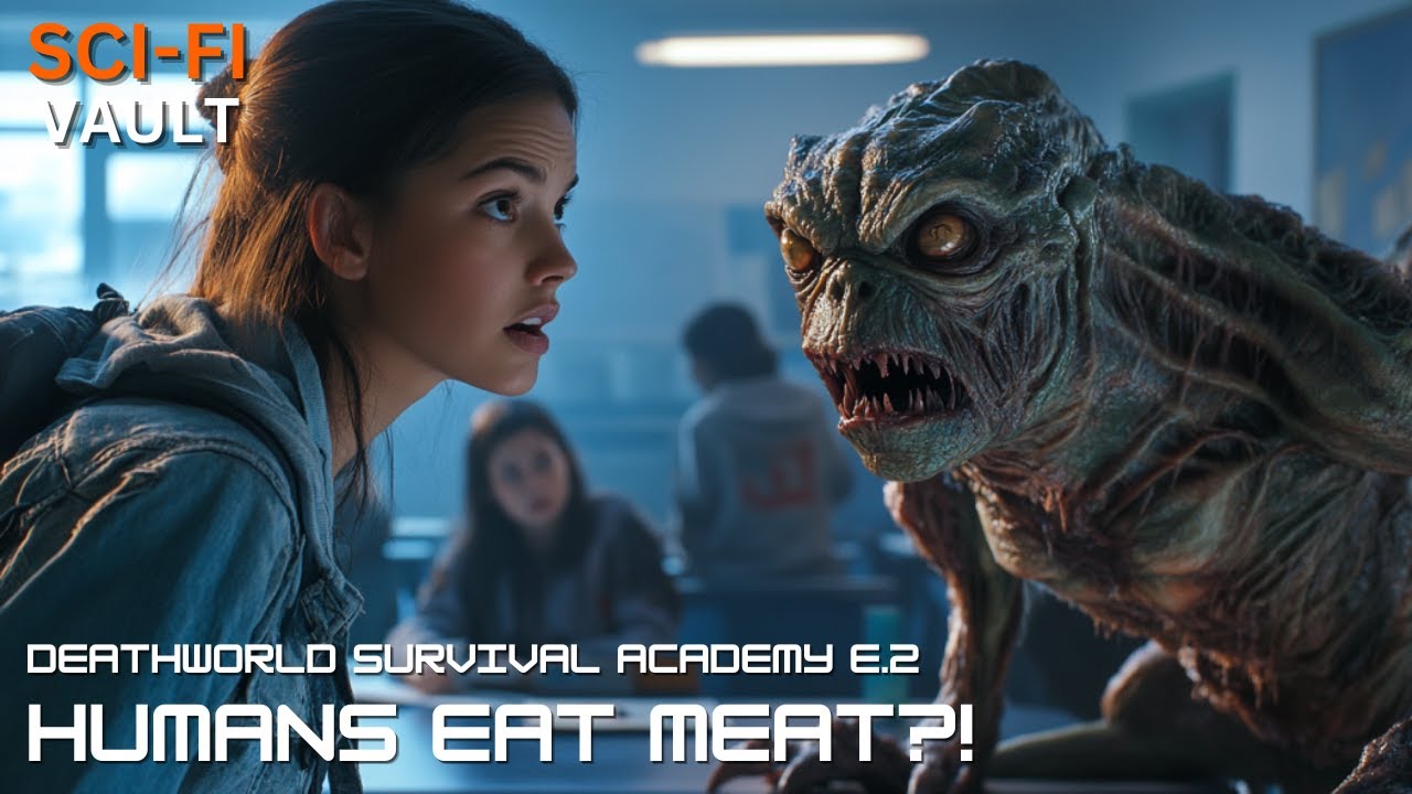 Aliens LOSE IT When Humans Casually Admit: "We EAT Meat…" – Deathworld Survival Academy E.2