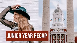 JUNIOR YEAR RECAP | senior year plans @ mizzou