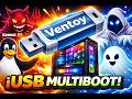 La MEJOR forma de crear una USB multiboot (Ventoy paso a paso) | Kernel, Linux y windows