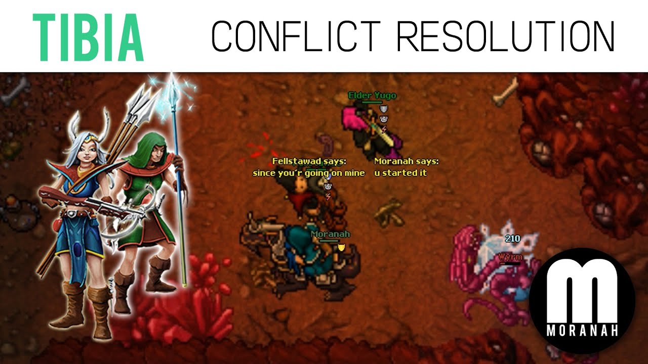 Conflict Resolution - Royal Paladin hunting Wyrms [2/2] - Tibia #76