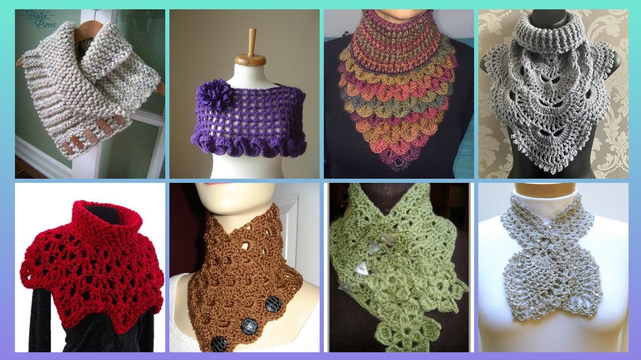 Впечатляющий, элегантный, выдающийся узор для вязания крючком, идеи дизайна одежды и аксессуаров ...
