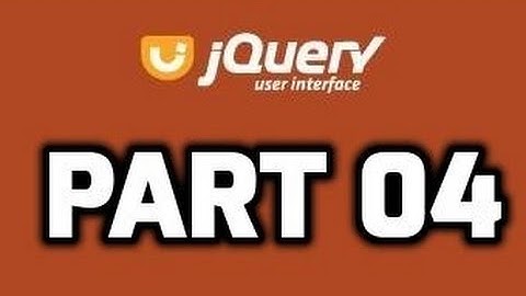 jQuery UI Tabs Widget - Learn To Use jQuery UI Widgets - Part 04