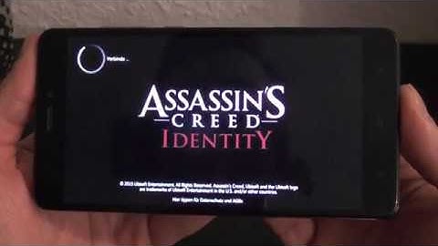 ASSASSINS CREED IDENTITY on the Xiaomi Redmi Note 4X / Android review