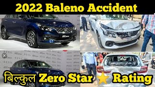 Baleno 2022 का पहला Accident 🤯 0 Star ⭐ Safety |Delivery Gone Wrong |#ytshort's