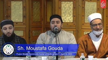 الشيخ مصطفى جوده { الزخرف والدخان } تلاوة مجوده رااائعة - من ولاية نيوجرزى - أمريكا 2022/4/9 USA.🇺🇸