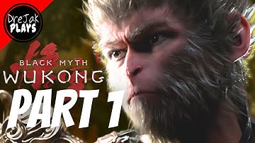 Black Myth Wukong Walkthrough Gameplay Part 1- INTRO (FULL GAME) w/ Drejak
