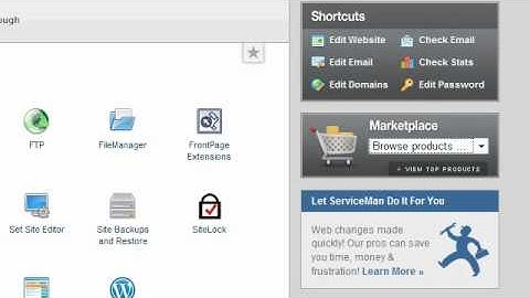 iPage Control Panel Overview from WebHostingBreak.com