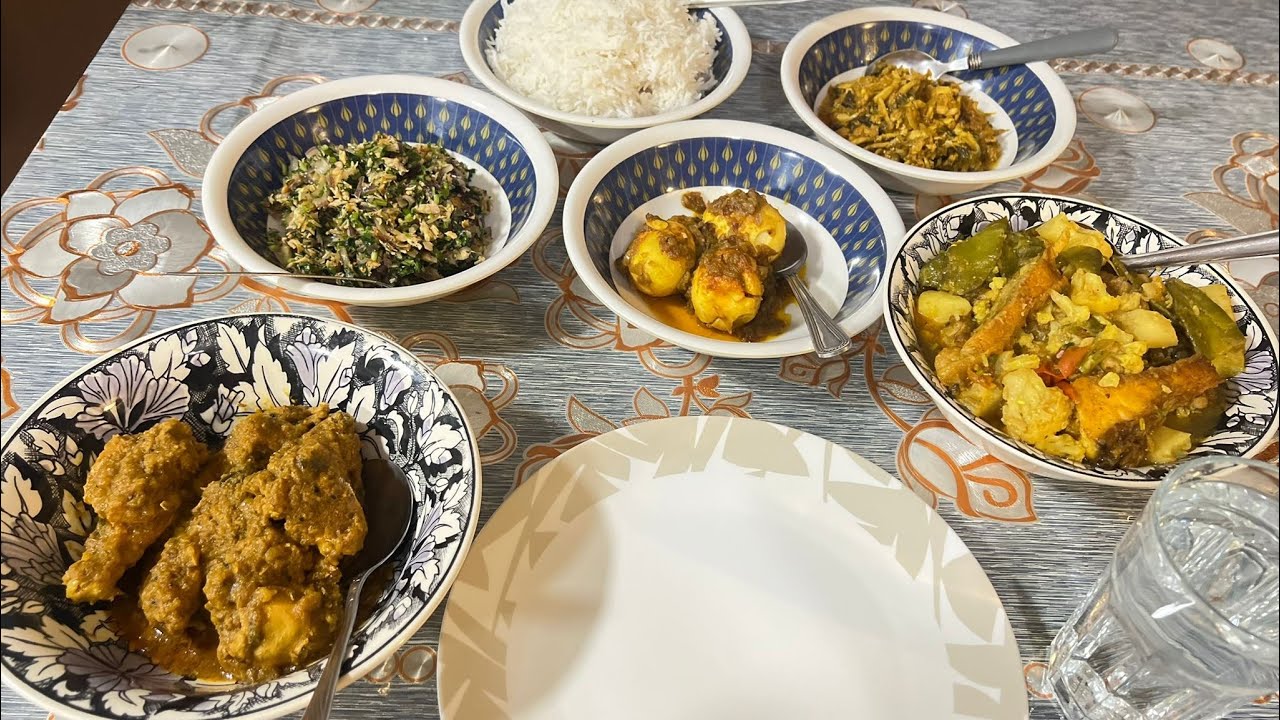 Delicious Cauliflower & Uri With Khatla Maas|Keski Maas & Ami|Lai Fata & Khatla Maas Borta