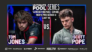 SIGH OF RELIEF | Scott Pope v Tom Jones | Pro Series Event 2 Last 16 2026